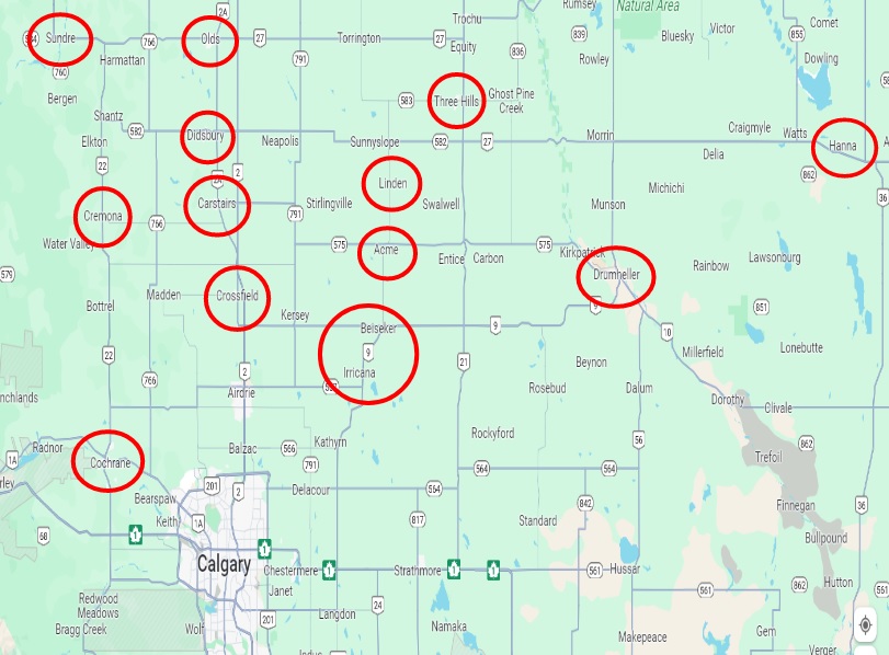 BCSA Membership Map- 2023